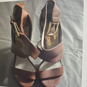 Michael Kors Tan Strappy Heels